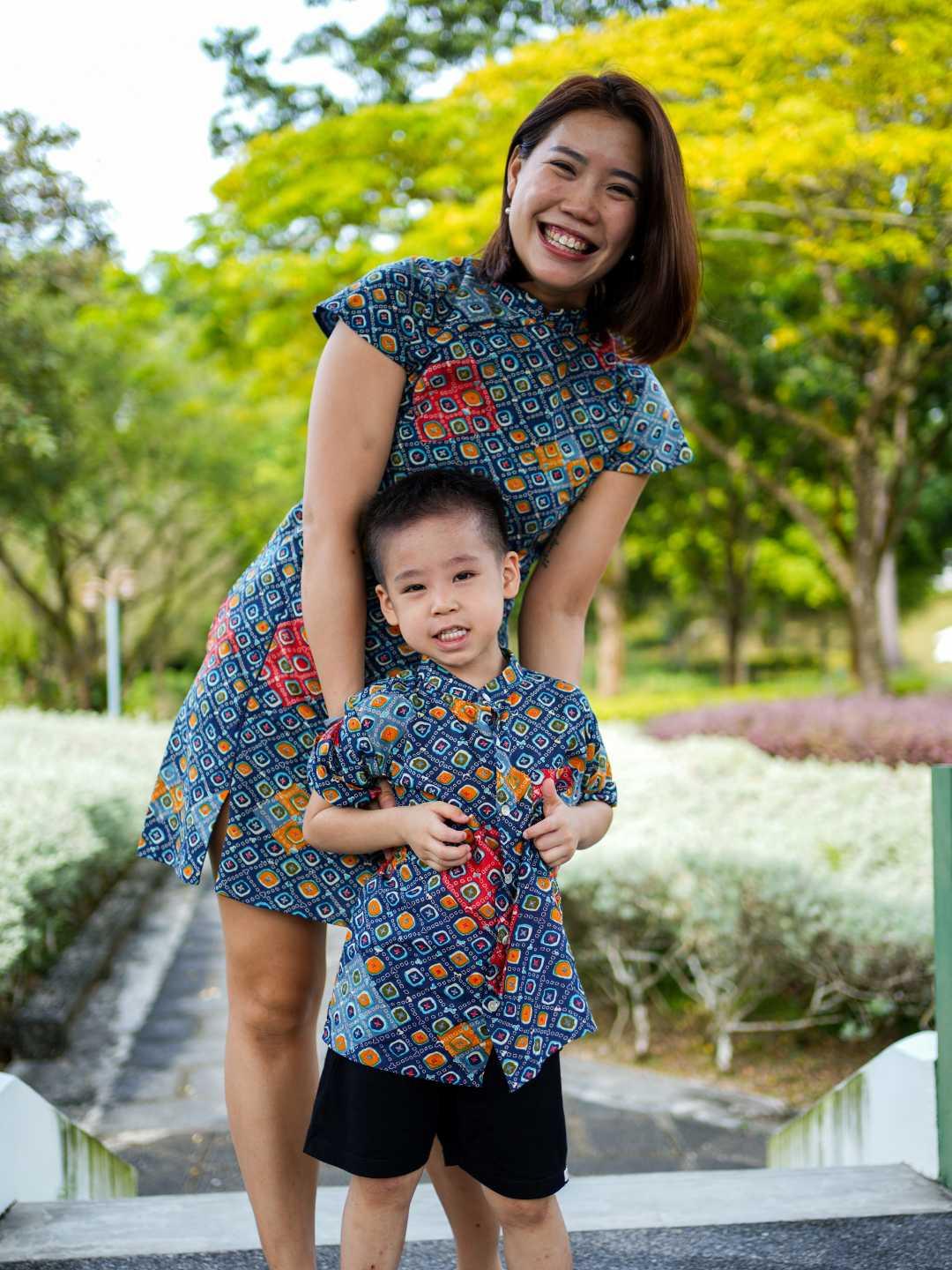 Jade Blue Family Matching Set for CNY