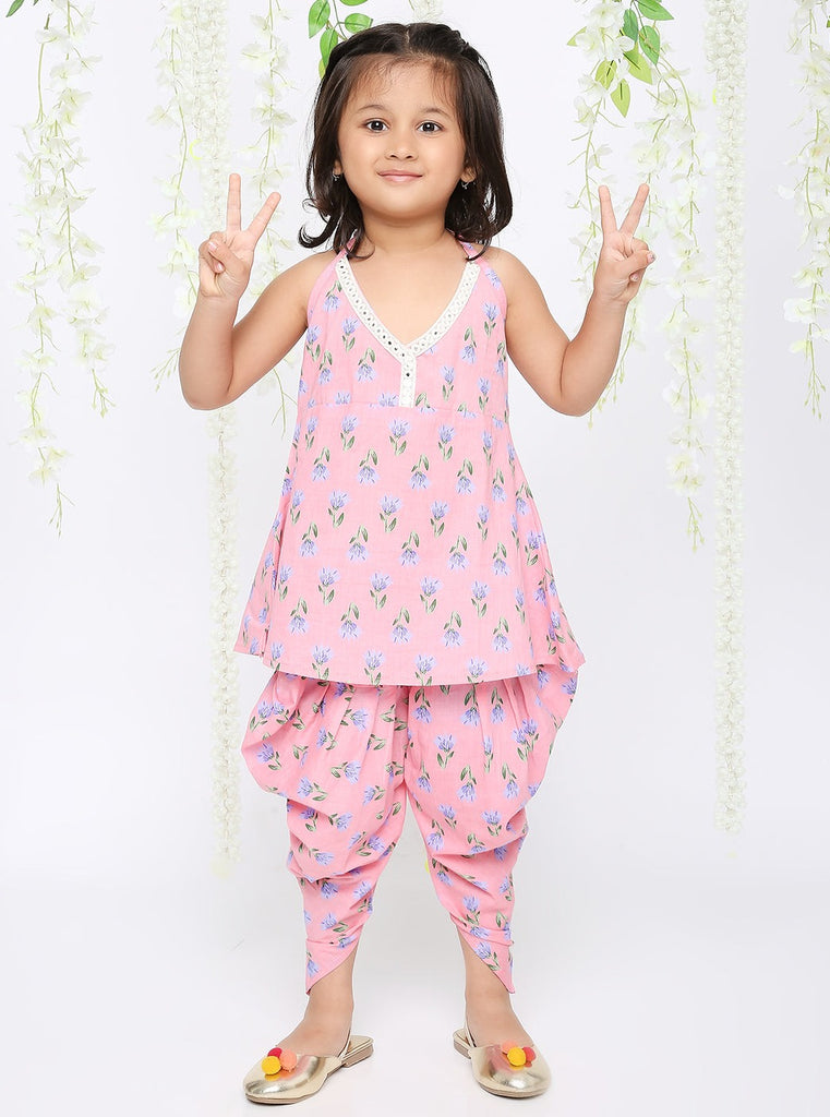 Daisy floral co-ord set for girls