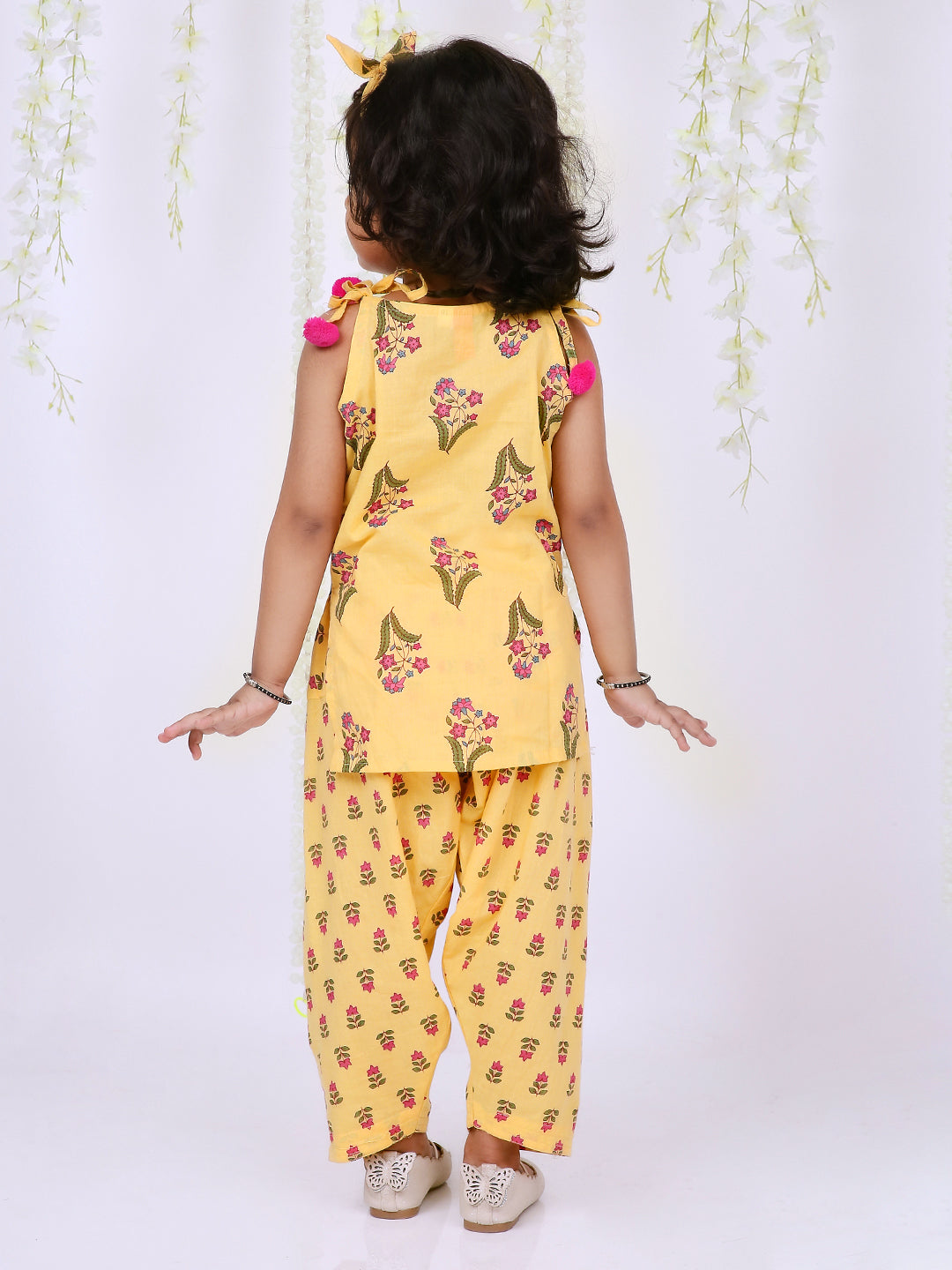 Yellow Kurta Salwar Set for Girls