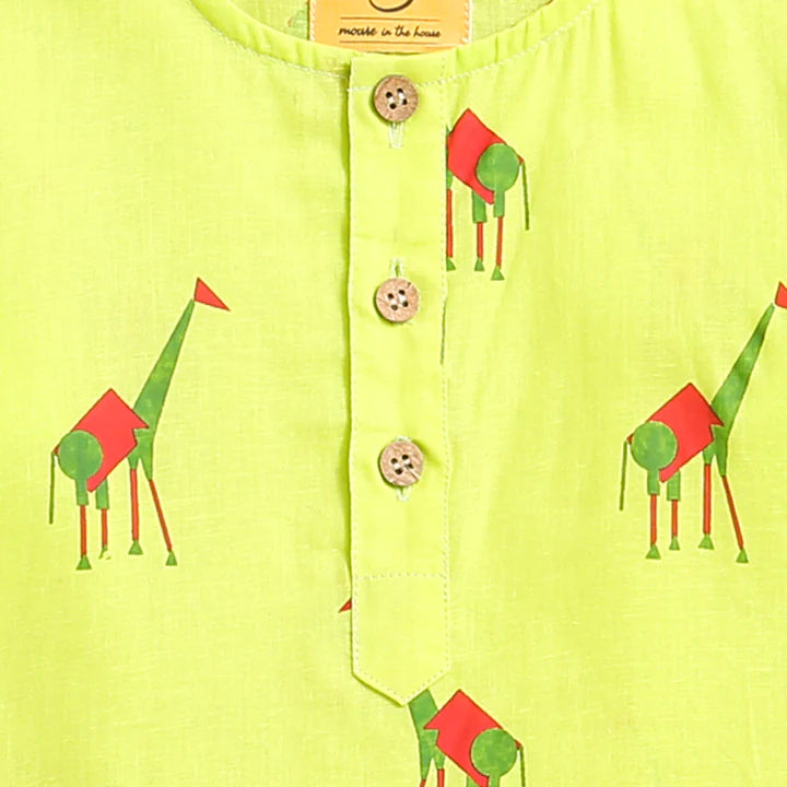 Green Triangle Nightwear Pajamas