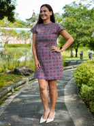 Phoenix Women Cheongsam Dress in Cotton