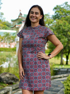 Phoenix Women Cheongsam Dress in Cotton