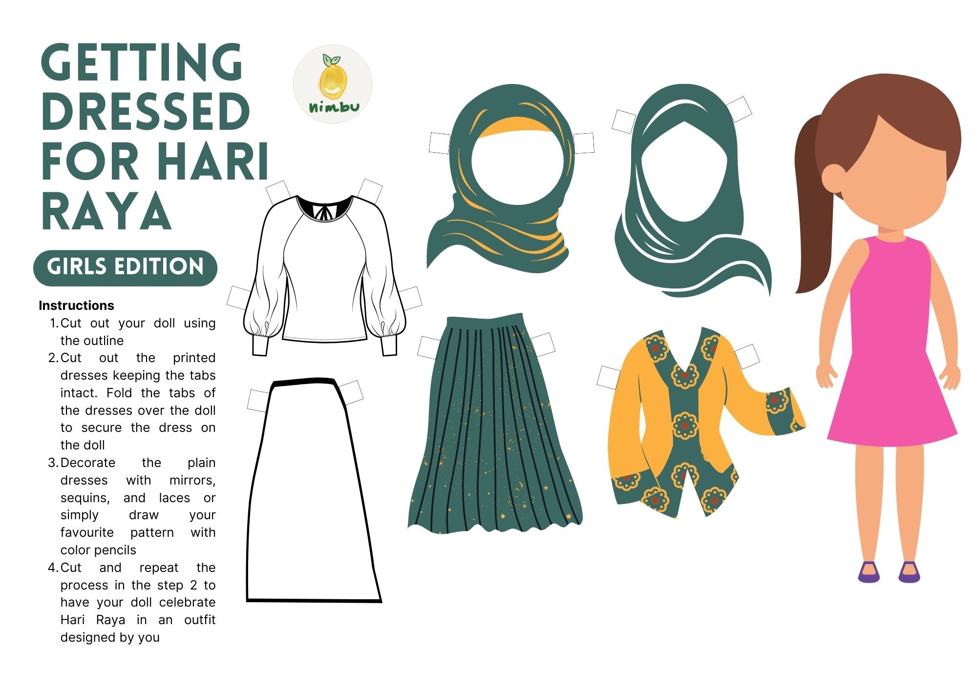 The Mega Hari Raya Activity Kit - Nimbu Kids