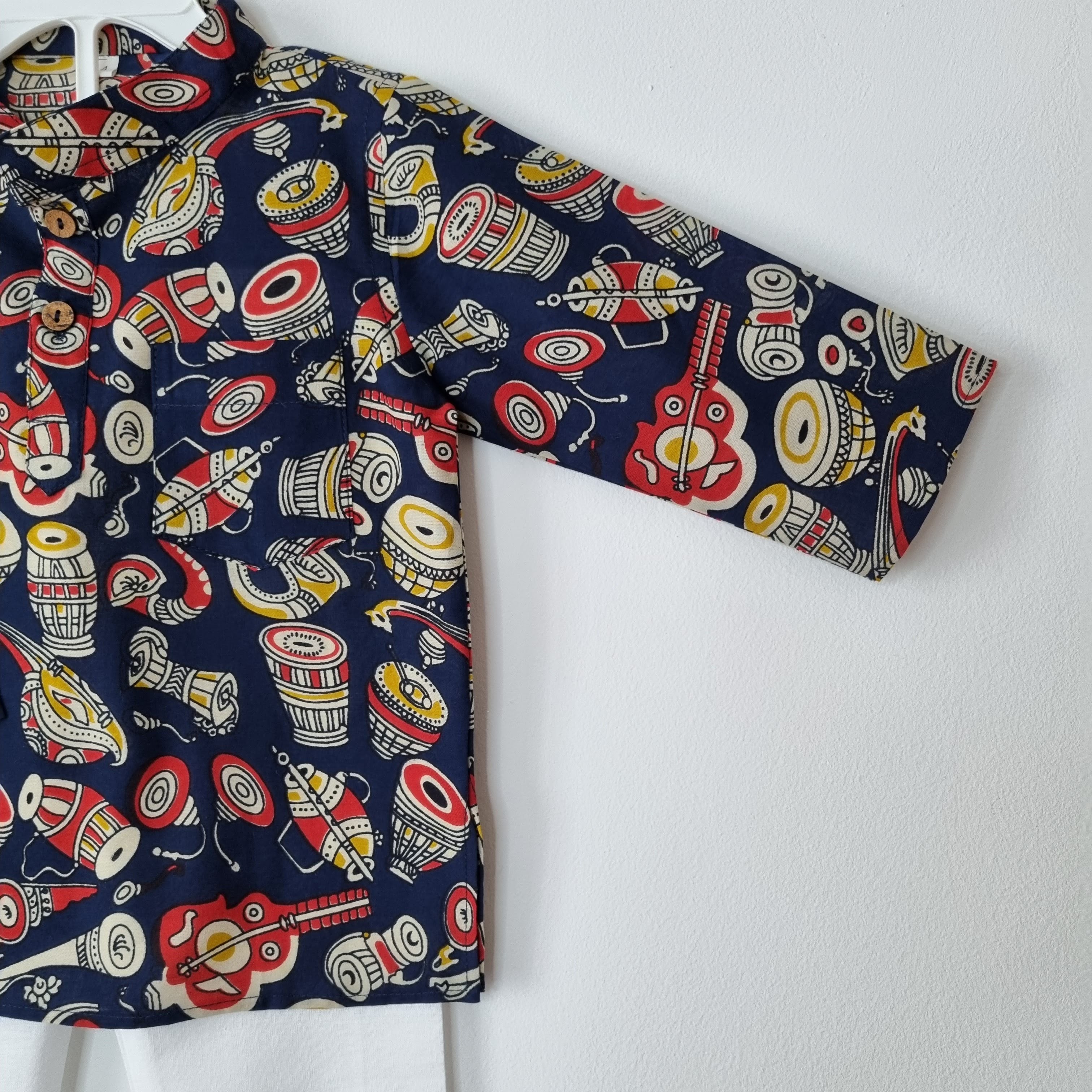 Raaga Symphony Kurta Set - Nimbu Kids