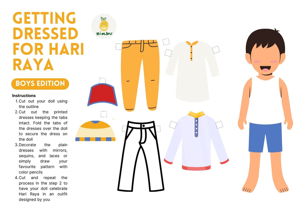 The Mega Hari Raya Activity Kit - Nimbu Kids