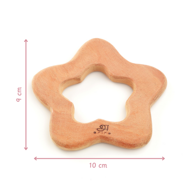 Handcrafted Neem Wood Teethers - Nimbu Kids