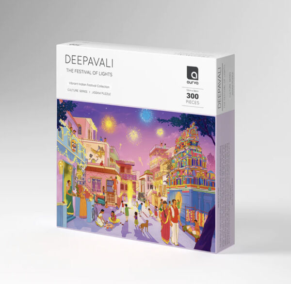 Puzzle: Deepavali - Festival of Lights - Nimbu Kids