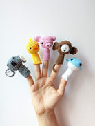 Handcrafted Crochet Finger Puppets - Nimbu Kids