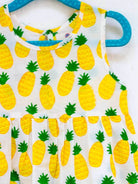 Ananas Everyday Dress with Pocket - Nimbu Kids