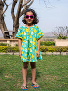 Pear Organic Cotton Kaftan - Nimbu Kids