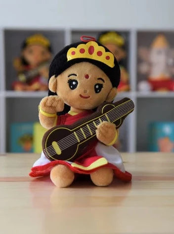Hindu Toys Saraswati 6" - Nimbu Kids