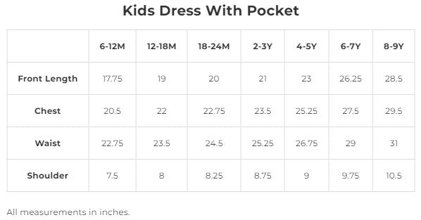 Ananas Everyday Dress with Pocket - Nimbu Kids