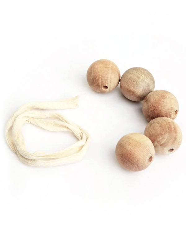 Wooden Grasping Beads - Nimbu Kids